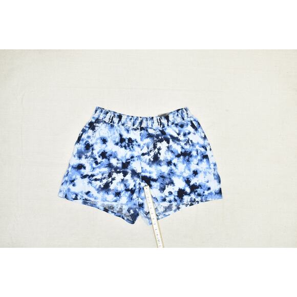 NEW Lane Bryant Plus Size 18/20 Blue Tie Dye Rayon Pull On Shorts - Picture 6 of 8